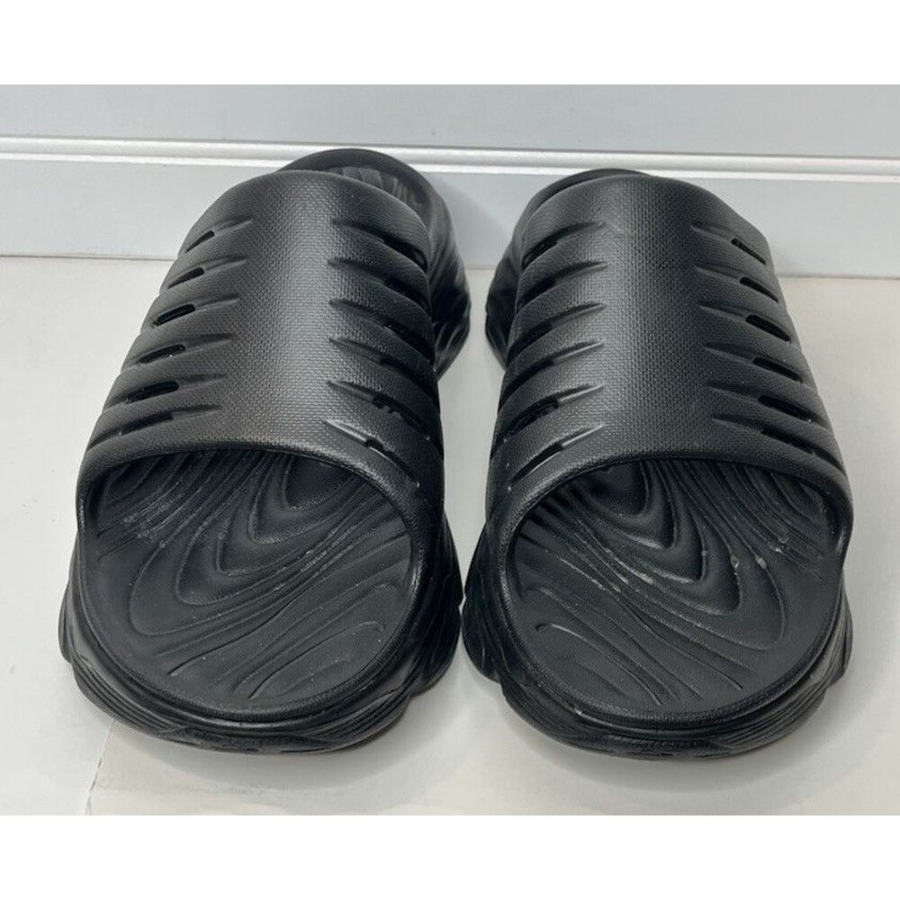 Skechers Foamies Max Cushion Slide Sandals Black Women’s Size 8